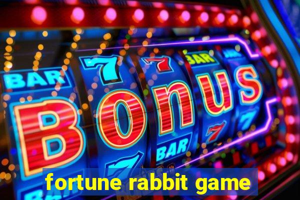 fortune rabbit game